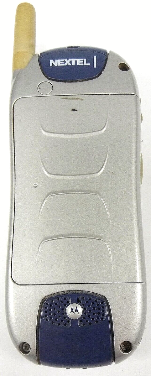 Motorola i series i265 - Gray and Blue ( Nextel ) Rare PTT iDEN
