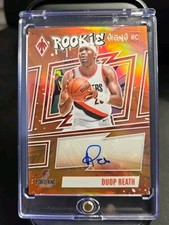 2023-24 Panini PHOENIX Rookie Signs Auto SSP Duop Reath /49#RS-DRT Silver RC