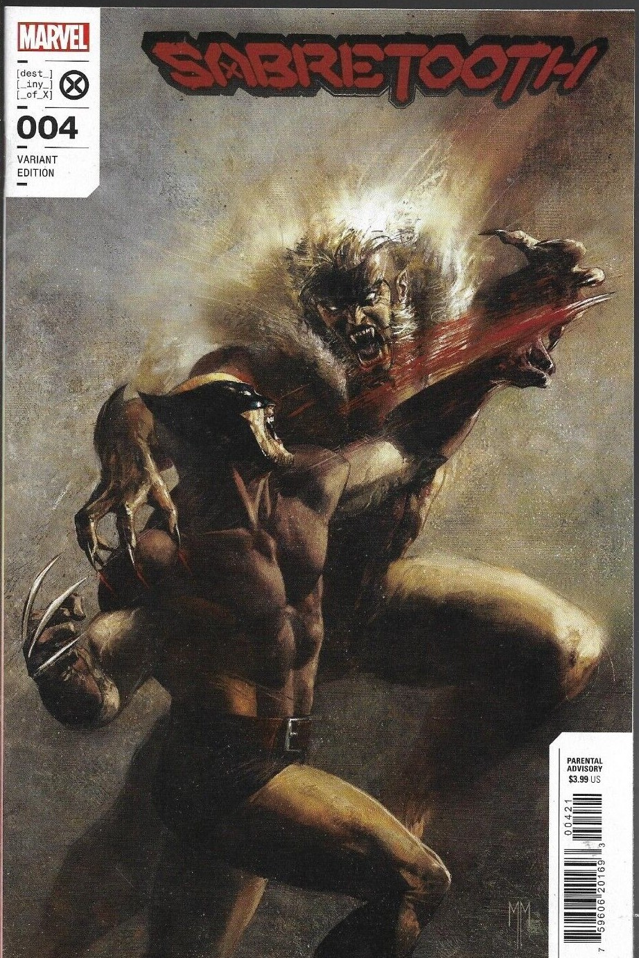 SABRETOOTH (2022) #4 Variant - New Bagged (S)