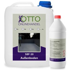 SBV-20 Versieglung für Außenräume transparent Bodenbeschichtung Beton Estrich