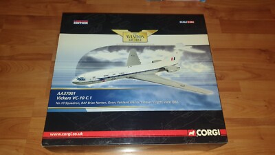Corgi AA37001 Vickers VC10 RAF No.10 Sqn, RAF Brize Norton, England, Falklandinseln ''