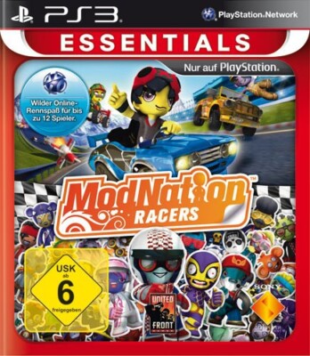 PS3 - ModNation Racers [Essentials] DE mit OVP sehr guter Zustand