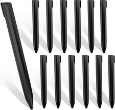 Landscape Edging Stakes, 13Pcs 12Inch Corrugated Metal Garden Stakes Galvanized 