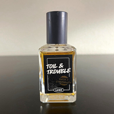 Lush UK Toil & Trouble Perfume Spray 30ml Vegan Self-Preserving Exp 18/10/27