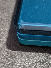 Nintendo 3DS Aqua Blue Console (CTR-001 USA) w/Box - No Charger - Tested *READ