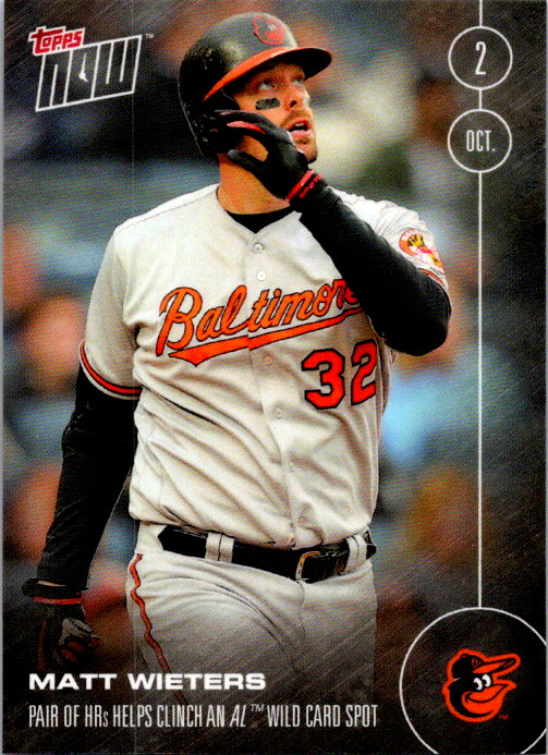 2016 Topps Now - Matt Wieters #535 /350