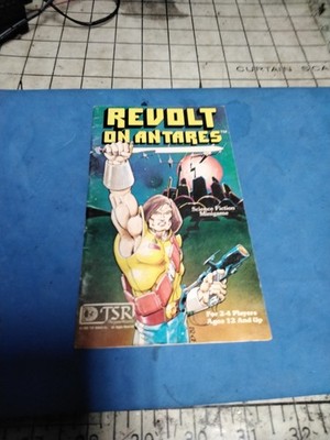 Revolt on Antares TSR rpg (booklet only)