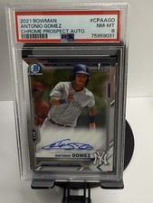 2021 Bowman Antonio Gomez Chrome Prospect Auto