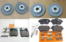 Gen Front And Rear Brake Rotors Pads Sensors Kit For Mercedes W222