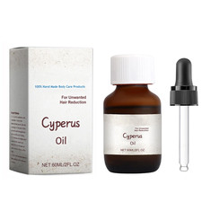 Cyperus Oil - 60Ml Natural Cyperus Rotundus for Hair Removal, Moisturizing  Soo