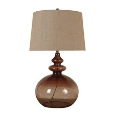 Glass Table Lamp Set of 2 