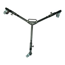 Polaroid Universal Foldable Tripod Dolly with Handle and Deluxe Carrying Case