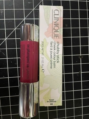 Clinique Chubby Stick Cheek Colour Balm Plumped Up Peony 0.21 oz 6 g