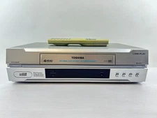Toshiba V-E40 VHS VCR 4 HEAD Player Recorder Multi System