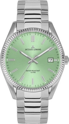 JACQUES LEMANS Quarzuhr Derby 50-3F Armbanduhr Herrenuhr Damenuhr