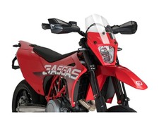 Puig New Gen Sport Screen Windshield Dark Smoke for Gas Gas SM 700 (22-24)