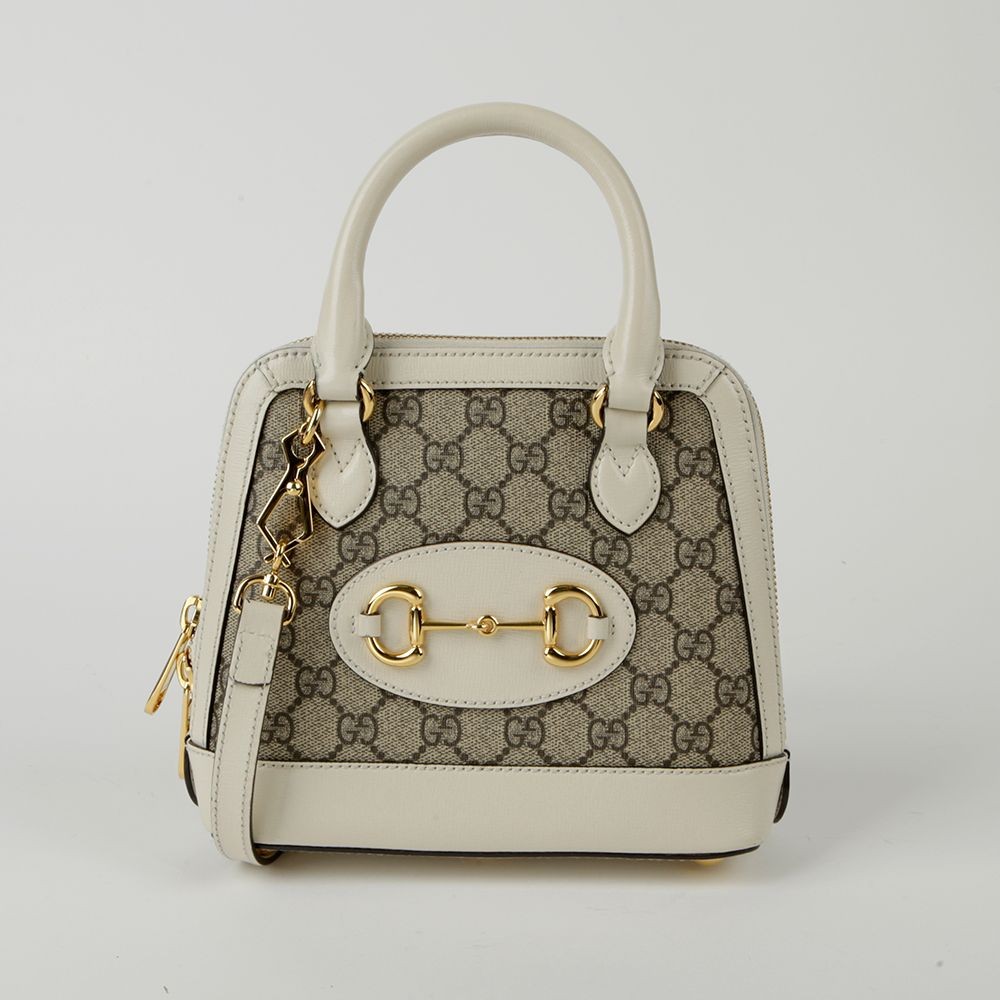 Gucci 640716 Horsebit 1955 Mini Top Handle Tote and Shoulder