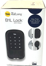 Yale YRD110-ZW-0BP B1L Assure Lock Keypad Deadbolt Smart Lock Z-Wave