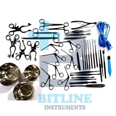 Tympanoplasty Micro Ear 43 Pcs Set Surgery & Surgical Instruments