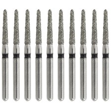 Dental Diamond Burs 856/014SC FG Bur Super Coarse Round End Taper High Speed