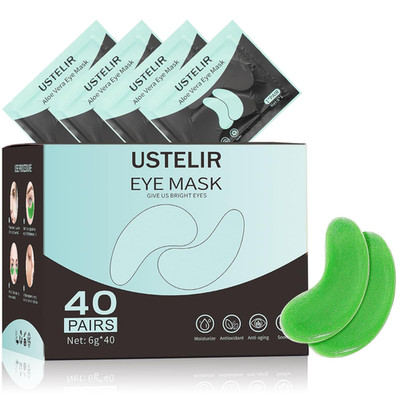 Under Eye Patches, 40 Pairs Eye Mask for Dark Circles, Puffy Eyes, Undereye Bags