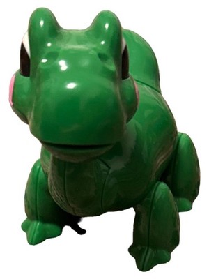 TOLO Toys Frosch Spielfigur Grün Kleinkind Spielzeug beweglich