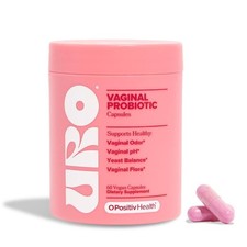 URO Women's Probiotics - 60 Count Pack of 1 - Prebiotic and Probiotic Capsules