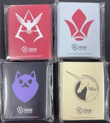 Gundam Card Game Official Card Sleeves Char Vist Foundation Tekkadan Pomeranians