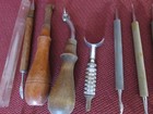 Leathercraft Tools 28 Pieces Some Craftools USA + 33 Steel Hollow Punches NICE! — photo 2