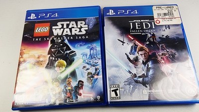 PS4:  Star Wars skywalker saga & jedi fallen order  ( Sony Playstation ) PS4