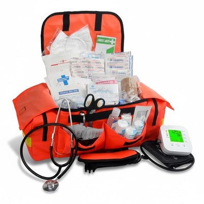EMT 1st 362 Pcs Emergency Responder First Aid Kit with 40 Unique Items & Firs...