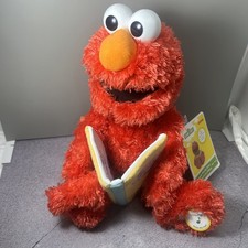 Elmo Reads Nursery Rhymes   15" Sesame Street Talking Toy NWT