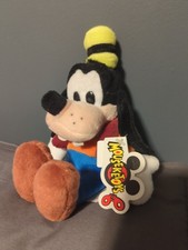 New Walt Disney World Goofy 10" Bean Bag Mickey Mouseketoys Plush Collectible