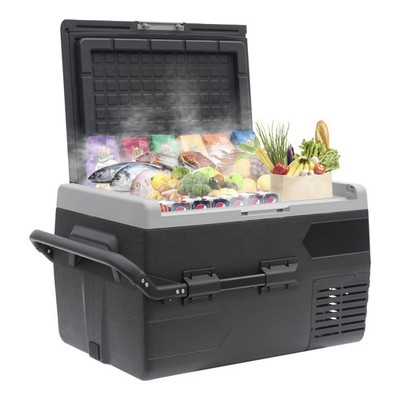 Smad 53QTCar Refrigerator  Truck Compressor Portable Freezer Cooler Down to -20 
