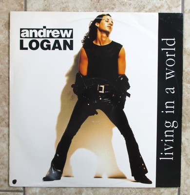 Andrew Logan - 12'' -  Living In A World - 1992 - Motown - TMGX 1410 - EX/EX