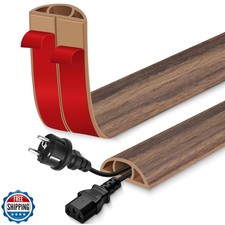 Floor Cord Cover for Wires on Floor Self Adhesive Cord Hider Floo