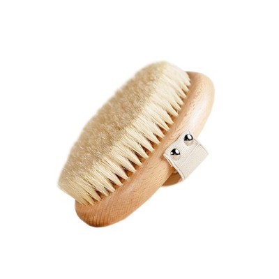 de La Heart Body Brush with No-Slip Strap | Dry Brushing Tool for Skin