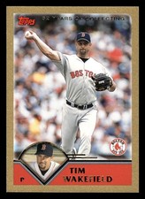 Tim Wakefield Boston Red Sox 2003 Topps Gold #217 SN /2003