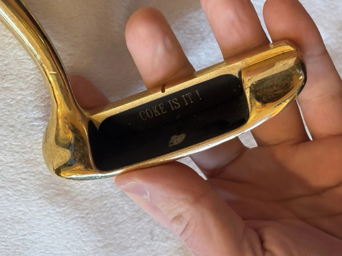 24KGold Platedラッキーペニービンテージ80sティー & マーカー Gold Plated Putter for sale | eBay
