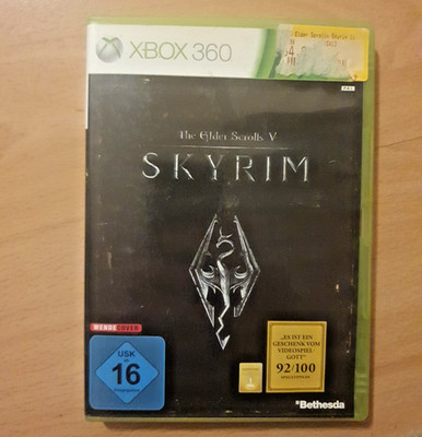 The Elder Scrolls V Skyrim - Microsoft Xbox 360 Spiel inkl. Anleitung und Karte