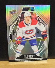 2022-23   cole caufield   ud allure    base   canadiens   2nd year