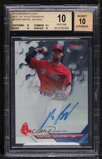 2016 Bowman's Best of Rafael Devers #B16-RD BGS 10 PRISTINE Auto v9t