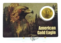 American Gold Eagle 1/200 Oz 9999 Gold Coin 30 Dollars Liberia 2026