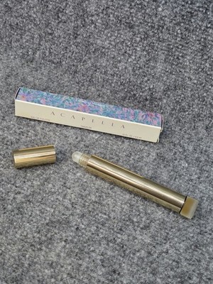 Mary Kay Acapella Cologne Frosted Roll On Bottle Gold Case