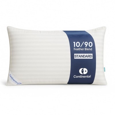 Continental Bedding: Your Side Sleeper's Feathered Cloud, 6'' Loft, Cotton 300TC