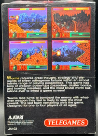 Worms Atari Jaguar 64 BIT Factory Sealed New Authentic Telegames Team17
