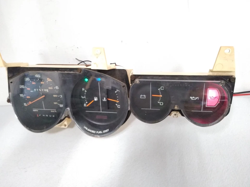 4075105 道奇 1986 年 Ram Van B150 B250 B350 仪表组仪表 H50 — 第 3/4 张图片