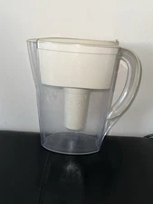 Brita Tahoe water 10 cup White Plastic water Pitcher USED!