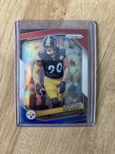 T.J. Watt 2025 Panini Prizm #263 Pittsburgh Steelers NFL Football Card