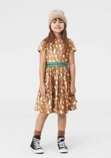 Molo Candy Dress In Fawn US 5/6 EU 110/116